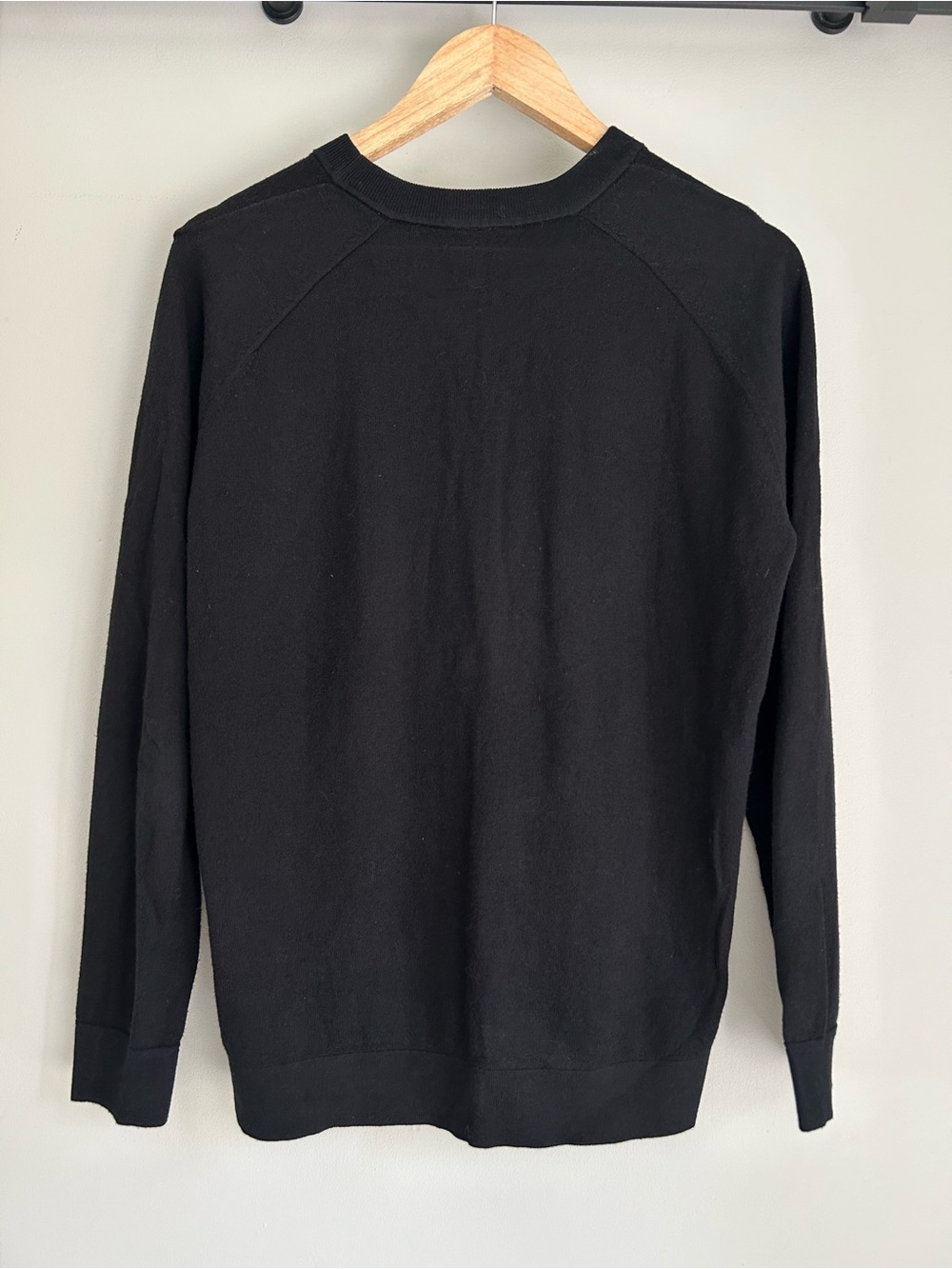 Lulu Silk-Blend Crewneck Sweater Long Sleeve Rare Large